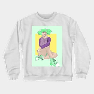 Minty Punk Crewneck Sweatshirt